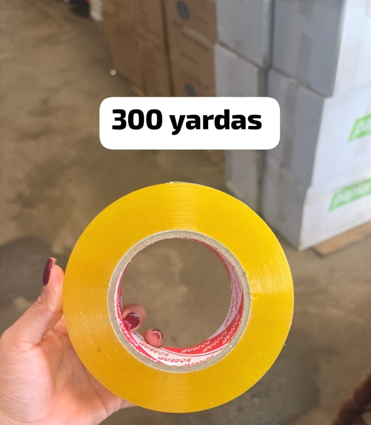 Rollo de tape sellador de 300 yardas